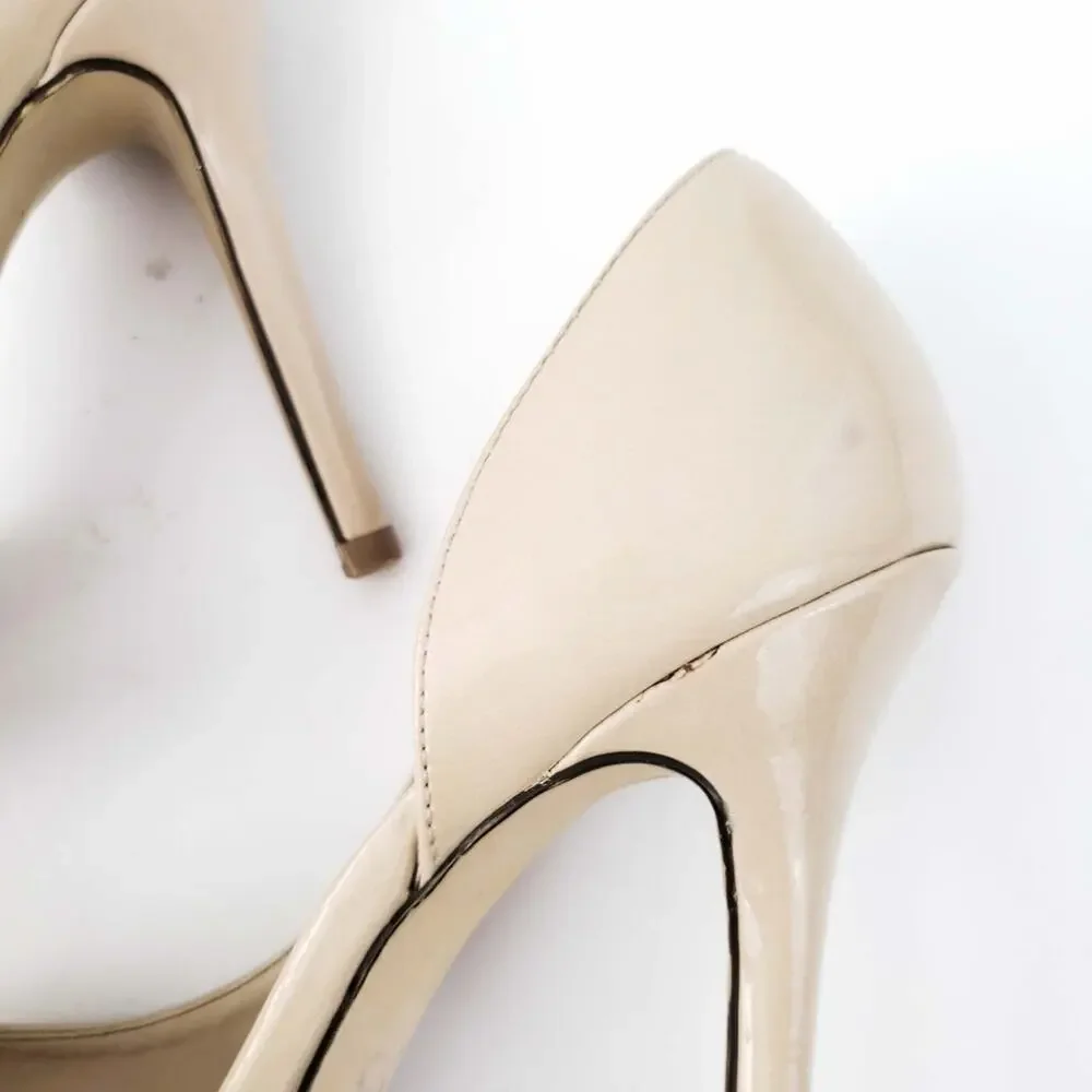 Elle heels nude